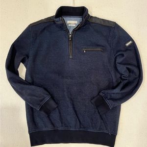 Pre-owned Mens 1/4 zip pull over sweater by “BUGATTI”